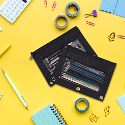 Прямоугольные сумки для ручек из полиэфирной сетки AJEW-CP0008-06A