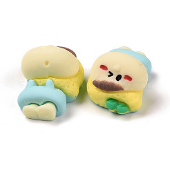 Непрозрачные кабошоны из смолы&nbsp;LS-RESI-F029-02