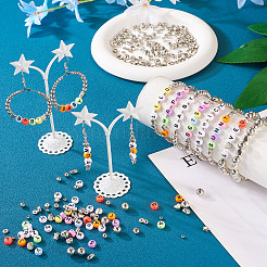 1550 шт. 12 вида покрытия ABS и CCB пластиковых бусин&nbsp;FIND-TA0002-43