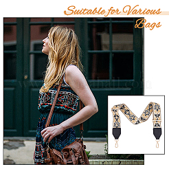 Регулируемые лямки из полиэстера в богемном стиле&nbsp;FIND-WH0418-24KCG-02