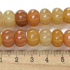 Природный Топаз нефрита бисер нитей G-G142-A12-01