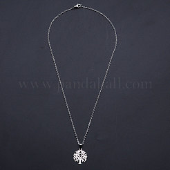 Не тускнеющие подвески из нержавеющей стали 201 NJEW-S105-JN537-45-1