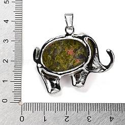 Природные подвески Unakite&nbsp;G-G112-01P-05