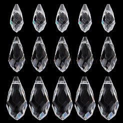 120шт. набор стеклянных бусин 3 стилей EGLA-SP0001-30