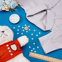 100 шт. пуговицы из смолы с 2 отверстиями&nbsp;RESI-FG0001-13B