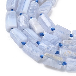 Натуральный голубой кружевной агат бисер нитей&nbsp;G-C270-K21