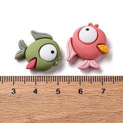 Тема морских организмов непрозрачная смола декоден кабошоны RESI-S07-04B