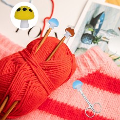 10 шт. 10 цвета грибные пищевые экологически чистые силиконовые фокусные бусины&nbsp;SIL-SZ0001-60