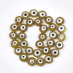 Ручной сглаза бусины бисер нитей LAMP-S191-02D-07