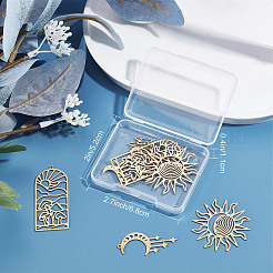 10 шт. 5 подвески из нержавеющей стали 201 STAS-SC0004-49