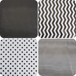 120 шт. 4 вида подарочной упаковочной бумаги&nbsp;DIY-SP0005-18