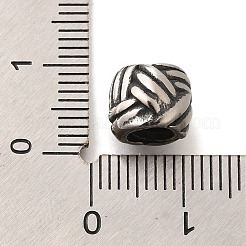 Европейские бусины из нержавеющей стали 304 STAS-G350-09AS