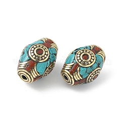 Индонезийские бусины ручной работы KK-H075-02AG-02