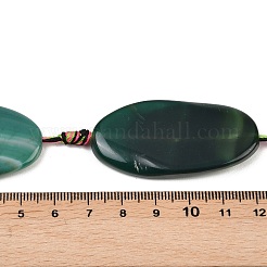 Натуральные полосатые агатовые бусы&nbsp;G-F825-H01-02B