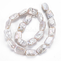 Природные Кеши жемчуг пряди PEAR-S020-D05