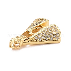 Подвески из кубического циркония с покрытием из латуни KK-E275-23G