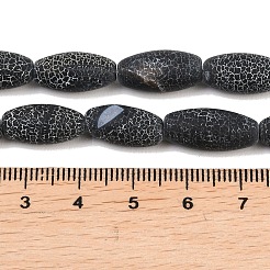 Естественные выветрившиеся агатовые бусины&nbsp;G-K261-08A