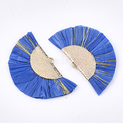 Подвески из рафии с кисточками X-FIND-T026-18