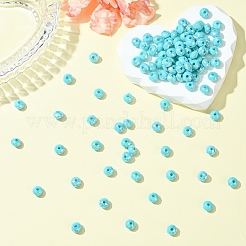 Непрозрачные акриловые бусины&nbsp;MACR-YW0003-55D