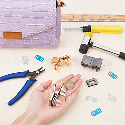 3 комплект 3-х цветных замков из сплава PALLOY-CA0001-81