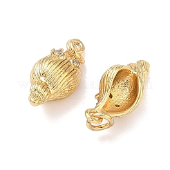 Латунные микро проложить кубического циркония подвески&nbsp;KK-A291-11I-G