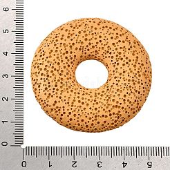 Природный диск из вулканического камня большие подвески&nbsp;G-M203-06-01