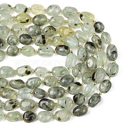 Природные пренит нитей бисера&nbsp;G-G453-D14-01