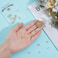 30 шт. 2-х цветные латунные застежки-кнопки&nbsp;KK-BBC0021-51