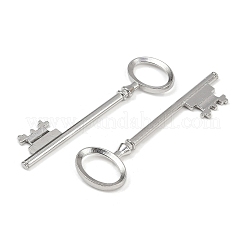 Тибетский стиль сплава отмычка крупные кулоны&nbsp;LS-TIBEP-S105-P-RS