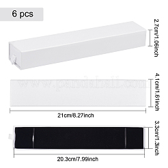 Картонные коробки ящика ожерелья&nbsp;CBOX-WH0006-06B