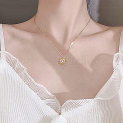 14шт 7 стиля латунные микропаве кубические циркониевые подвески ZIRC-FH0001-10