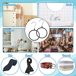 Железная вешалка для шарфов AJEW-WH0016-60B