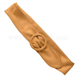 Поясной ремень из искусственной замши с застежкой для рубашки AJEW-WH20019-26A