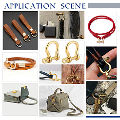 10 комплект латунных D-образных скоб для крепления якоря&nbsp;KK-FH0003-05