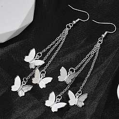 Болтающийся серьги EJEW-JE04092