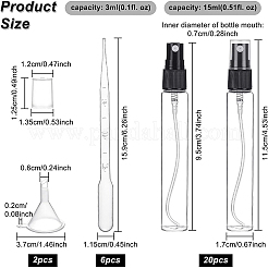 Набор многоразовых бутылок AJEW-BC0001-90A