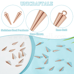 24 шт. ионное покрытие (IP) 201 подвески из нержавеющей стали&nbsp;STAS-UN0049-37