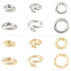 10 шт. латунные стопорные соединительные кольца&nbsp;KK-YW0003-96A-G