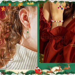 52 шт. 13 стиля подвески из цинкового сплава на рождественскую тематику FIND-SC0012-62