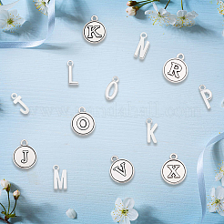 4 сумка 2 стиля тибетский стиль цинковый сплав 26 буквы подвески&nbsp;FIND-SC0017-57AS