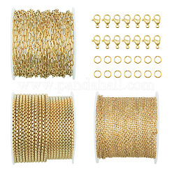 Набор для изготовления цепочного браслета и ожерелья CHS-TA0001-48