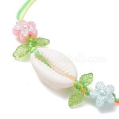 Браслеты ручной работы из натуральных смешанных ракушек каури BJEW-JB12512