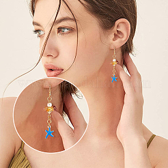 32 шт. 2-х цветные латунные колпачки для бусин&nbsp;KK-FH0005-29