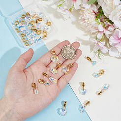 30шт стеклянный кулон PALLOY-PH01819