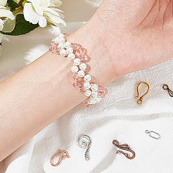 Тибетское Хук Стиль и глаз застежками TIBE-PH0005-13