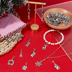 Рождественский кулон из сплава HJEW-FG00003