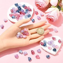 50 шт. Непрозрачные акриловые бусины OACR-YW0003-11D