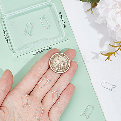 10 шт. 925 серьги-кольца из стерлингового серебра STER-BBC0006-52