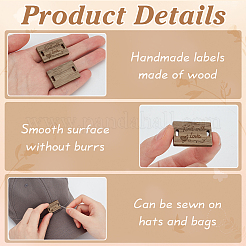 30шт. вязание по дереву DIY-FG0006-23