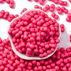 Непрозрачные акриловые бусины MACR-Q001-01F